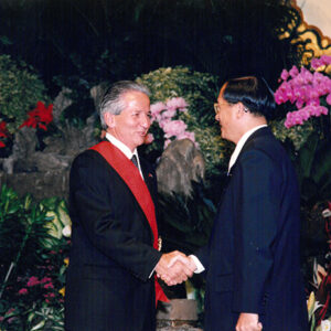 陳水扁總統於南投縣以國宴款待暨贈勳宏都拉斯共和國總統馬度洛-陳水扁總統活動照片-MOFA109179CF-2020-12-PH00081-003