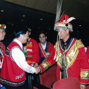 陳水扁總統於中國石油公司出席第六屆促進原住民社會發展有功團體人士表揚大會-陳水扁總統活動照片-MOFA109179CF-2020-12-PH00081-044