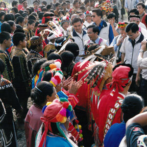 陳水扁總統於高雄視察三民鄉原住民文物館新建工程-陳水扁總統活動照片-MOFA109179CF-2020-12-PH00081-050