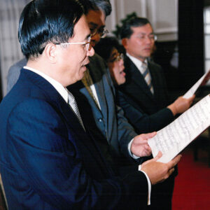 陳水扁總統於總統府接見台灣基督長老教會代表-陳水扁總統活動照片-MOFA109179CF-2020-12-PH00081-064