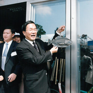 陳水扁總統於屏東縣參加二〇〇二墾丁風鈴季開幕典禮-陳水扁總統活動照片-MOFA109179CF-2020-12-PH00082-089