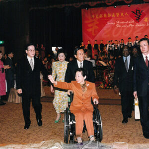 陳水扁總統伉儷赴台北圓山飯店參加駐華使節及代表「新春聯歡晚會」-陳水扁總統活動照片-MOFA109179CF-2020-12-PH00082-114