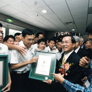 陳水扁總統於彰化市參加國立彰化高級中學創校六十週年校慶-陳水扁總統活動照片-MOFA109179CF-2020-12-PH00083-021