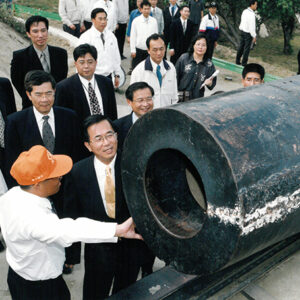 陳水扁總統於台南市參加鄭成功文化節：鄭成功開台三百四十一週年紀年-陳水扁總統活動照片-MOFA109179CF-2020-12-PH00083-026