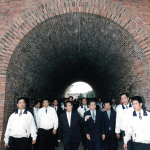 陳水扁總統於台南市參加鄭成功文化節：鄭成功開台三百四十一週年紀年-陳水扁總統活動照片-MOFA109179CF-2020-12-PH00083-027