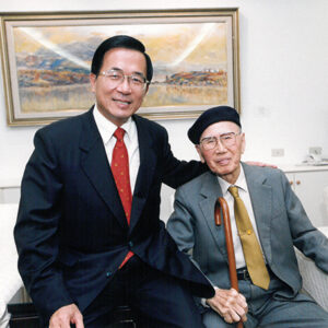 陳水扁總統於官邸以晚宴款待畫家楊啟東等人-陳水扁總統活動照片-MOFA109179CF-2020-12-PH00083-029