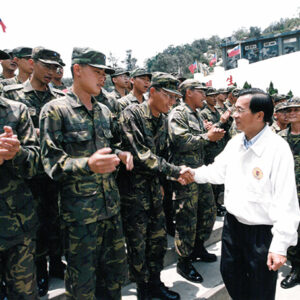 陳水扁總統赴金門視察大膽島-陳水扁總統活動照片-MOFA109179CF-2020-12-PH00083-057