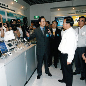 陳水扁總統於新竹視察工研院-陳水扁總統活動照片-MOFA109179CF-2020-12-PH00083-063