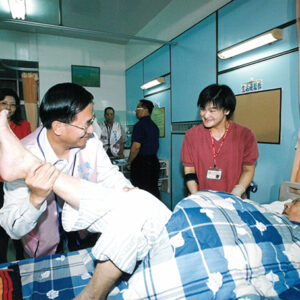 陳水扁總統赴宜蘭羅東聖母醫院擔任志工-陳水扁總統活動照片-MOFA109179CF-2020-12-PH00083-108