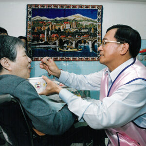 陳水扁總統赴宜蘭羅東聖母醫院擔任志工-陳水扁總統活動照片-MOFA109179CF-2020-12-PH00083-110