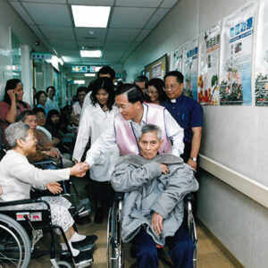 陳水扁總統赴宜蘭羅東聖母醫院擔任志工-陳水扁總統活動照片-MOFA109179CF-2020-12-PH00083-111