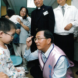 陳水扁總統赴宜蘭羅東聖母醫院擔任志工-陳水扁總統活動照片-MOFA109179CF-2020-12-PH00083-115