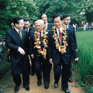 陳水扁總統赴桃園陪同尼加拉瓜共和國總統博拉紐參訪國立桃園高級農工職業學校-陳水扁總統活動照片-MOFA109179CF-2020-12-PH00083-122