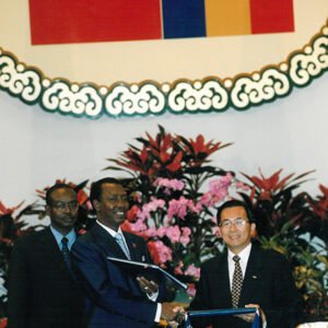 陳水扁總統於總統府與查德總統德比簽署聯合公報-陳水扁總統活動照片-MOFA109179CF-2020-12-PH00084-074