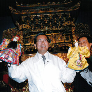 陳水扁總統於台北三芝參觀李天祿布袋戲文物展-陳水扁總統活動照片-MOFA109179CF-2020-12-PH00084-078