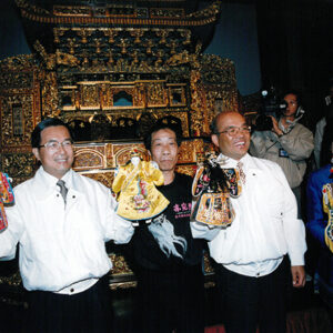 陳水扁總統於台北三芝參觀李天祿布袋戲文物展-陳水扁總統活動照片-MOFA109179CF-2020-12-PH00084-079