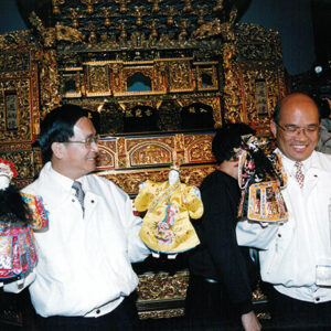 陳水扁總統於台北三芝參觀李天祿布袋戲文物展-陳水扁總統活動照片-MOFA109179CF-2020-12-PH00084-081