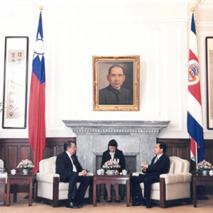 陳水扁總統於總統府與哥斯大黎加總統白契科第一次晤談-陳水扁總統活動照片-MOFA109179CF-2020-12-PH00085-022