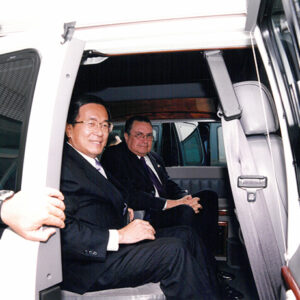 陳水扁總統於高雄市陪同哥斯大黎加總統白契科參觀高雄港務局並遊港-陳水扁總統活動照片-MOFA109179CF-2020-12-PH00085-025