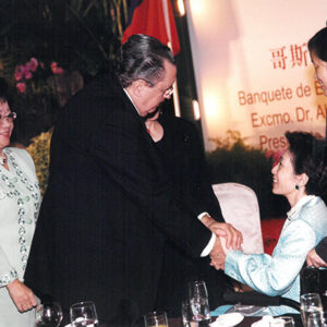 陳水扁總統於國宴前會晤哥斯大黎加總統白契科-陳水扁總統活動照片-MOFA109179CF-2020-12-PH00085-033