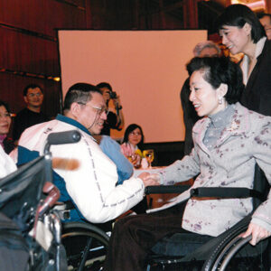 陳總統夫人吳淑珍女士於六福皇宮出席「開啟生命之窗—重殘者的就業春天」-陳水扁總統活動照片-MOFA109179CF-2020-12-PH00085-039