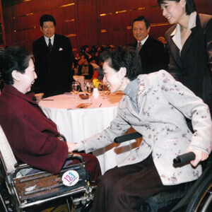 陳總統夫人吳淑珍女士於六福皇宮出席「開啟生命之窗—重殘者的就業春天」-陳水扁總統活動照片-MOFA109179CF-2020-12-PH00085-040