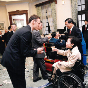 陳水扁總統於總統府參加「總統夫人接受加拿大殘障協會國際傑出領袖獎呈贈儀式」-陳水扁總統活動照片-MOFA109179CF-2020-12-PH00085-042