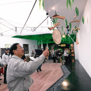 陳水扁總統於台東縣出席2003墾丁風鈴季開幕典禮-陳水扁總統活動照片-MOFA109179CF-2020-12-PH00085-048