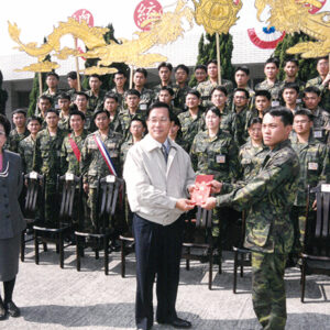 陳水扁總統於高雄縣大崗山視導陸軍天飛彈營十三連-陳水扁總統活動照片-MOFA109179CF-2020-12-PH00085-097