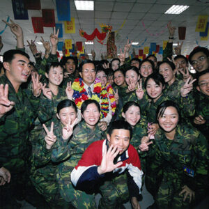 陳水扁總統於高雄縣天山營區視導陸軍裝甲五六四旅-陳水扁總統活動照片-MOFA109179CF-2020-12-PH00085-109