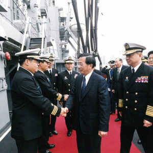 陳水扁總統於基隆視導海軍遠航訓練支隊-陳水扁總統活動照片-MOFA109179CF-2020-12-PH00085-148