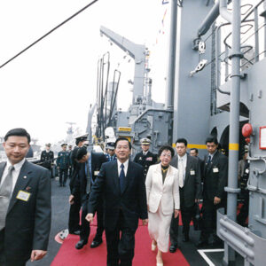 陳水扁總統於基隆視導海軍遠航訓練支隊-陳水扁總統活動照片-MOFA109179CF-2020-12-PH00085-150