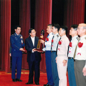陳水扁總統於國家英雄館參加慶祝九三軍人節表揚大會-陳水扁總統活動照片-MOFA109179CF-2020-12-PH00086-003