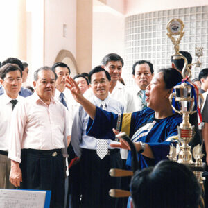 陳水扁總統於屏東竹田視察客家文物館暨忠義祠參拜-陳水扁總統活動照片-MOFA109179CF-2020-12-PH00086-036