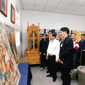 陳水扁總統於彰化埔心參訪「羅厝天主教堂」-陳水扁總統活動照片-MOFA109179CF-2020-12-PH00087-024