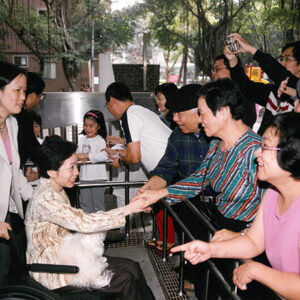 陳水扁總統於台北市民族國小與夫人一起投票-陳水扁總統活動照片-MOFA109179CF-2020-12-PH00087-062