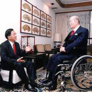 陳水扁總統於總統府祝賀孫資政運璿先生九秩華誕-陳水扁總統活動照片-MOFA109179CF-2020-12-PH00087-087