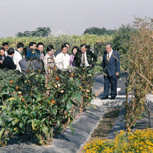 陳水扁總統於台南善化參訪亞洲蔬果中心-陳水扁總統活動照片-MOFA109179CF-2020-12-PH00087-099