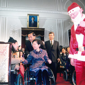 陳水扁總統於總統府參加「溫馨聖誕情」總統府音樂會-陳水扁總統活動照片-MOFA109179CF-2020-12-PH00087-138