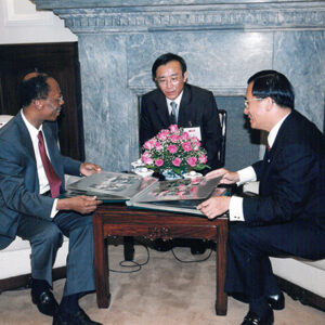 陳水扁總統於總統府與海地共和國總統亞里斯第德第二次會晤-陳水扁總統活動照片-MOFA109179CF-2020-12-PH00088-018