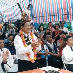 陳水扁總統於屏東縣欣賞楓林文化藝術團出國前表演-陳水扁總統活動照片-MOFA109179CF-2020-12-PH00088-046