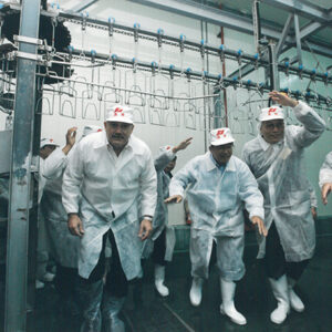 陳水扁總統於雲林縣陪同巴拉圭共和國總統鞏薩雷斯參觀凱馨實業公司-陳水扁總統活動照片-MOFA109179CF-2020-12-PH00088-088