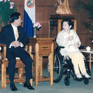 陳水扁總統於雲林縣接見參加國宴貴賓-陳水扁總統活動照片-MOFA109179CF-2020-12-PH00088-089