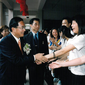 陳水扁總統參加台北市成淵高中105週年校慶-陳水扁總統活動照片-MOFA109179CF-2020-12-PH00089-010