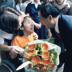 陳水扁總統於台中縣參訪私立惠明學校-陳水扁總統活動照片-MOFA109179CF-2020-12-PH00089-045