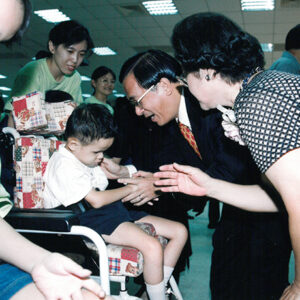 陳水扁總統於台中縣參訪私立惠明學校-陳水扁總統活動照片-MOFA109179CF-2020-12-PH00089-046