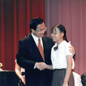 陳水扁總統於台中縣參訪私立惠明學校-陳水扁總統活動照片-MOFA109179CF-2020-12-PH00089-047