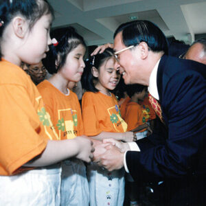 陳水扁總統於台中縣參訪私立惠明學校-陳水扁總統活動照片-MOFA109179CF-2020-12-PH00089-048