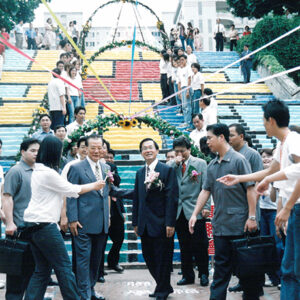 陳水扁總統於台中縣出席朝陽大學畢業典禮-陳水扁總統活動照片-MOFA109179CF-2020-12-PH00089-064