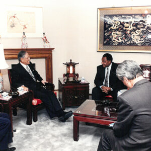 總統以晚宴款待南非新當選之ANC黨籍省長並接見南非國防部長於南非-李總統照片冊-MOFA109179CF-2020-12-PH00115-020